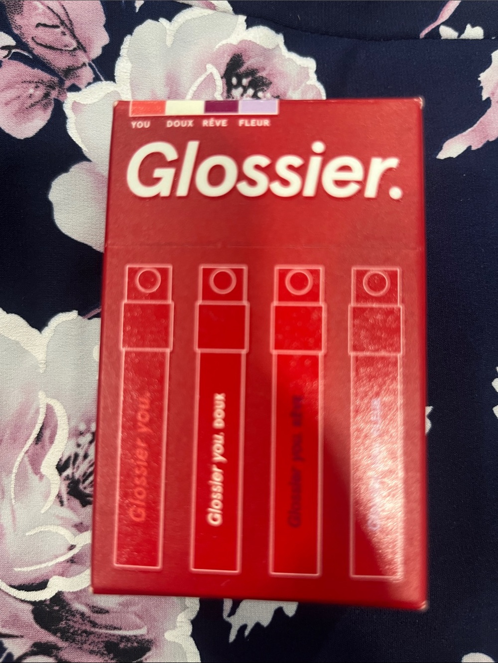 Glossier Lip Set in Red Box
